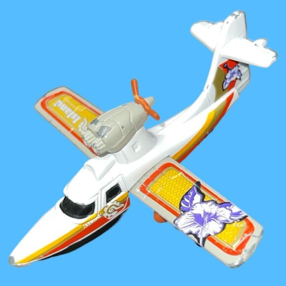 2001 Search Plane Die-Cast Island Airplane Mattel Matchbox B15 - Picture 5 of 9
